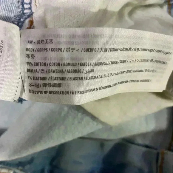 Abercrombie & Fitch High Rise Mom Short Size 24 - Picture 4 of 4